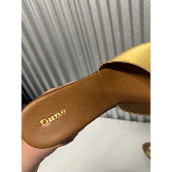 Dune London Gold and Brown Wedges Women’s 9.5 - Picture 9 of 10